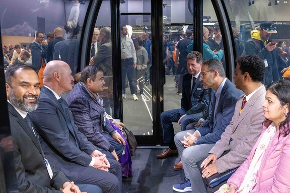 INTERALPIN - Nitin Gadkari | © Congress Messe Innsbruck