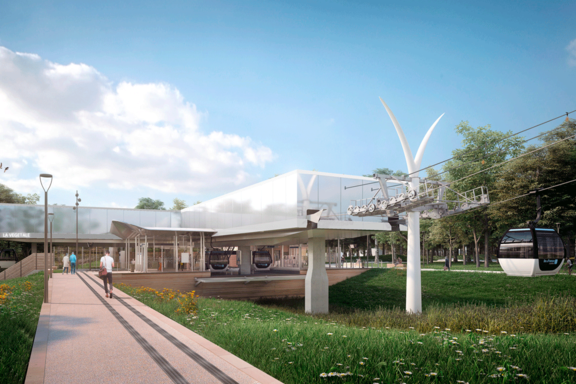 Projekt Câble 1 (C1) Paris | © Île-de-France Mobilités / Doppel France