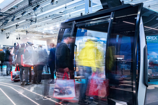 Gondel auf der INTERALPIN 2023 | © überall GmbH